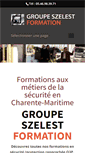 Mobile Screenshot of groupe-szelest-formation.com